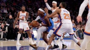 Read more about the article Knicks hear boos from MSG crowd in lopsided 126-101 loss to Thunder