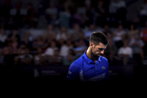 Read more about the article Noval Djokovic beaten by big-serving Reilly Opelka in quarterfinals of Brisbane International