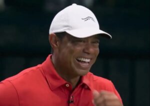 Read more about the article Tiger Woods can only laugh as fans question why he gave himself worst TGL team