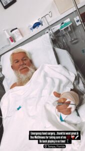 Read more about the article John Daly shares post-surgery message and immediately promotes vodka business from hospital bed