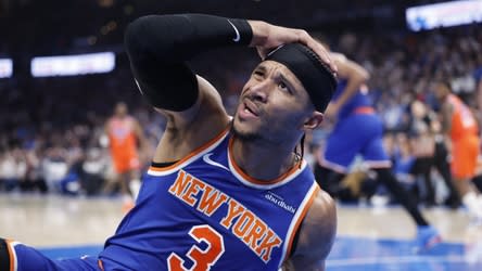 You are currently viewing Knicks’ nine-game win streak ends with frustrating 117-107 loss to Thunder