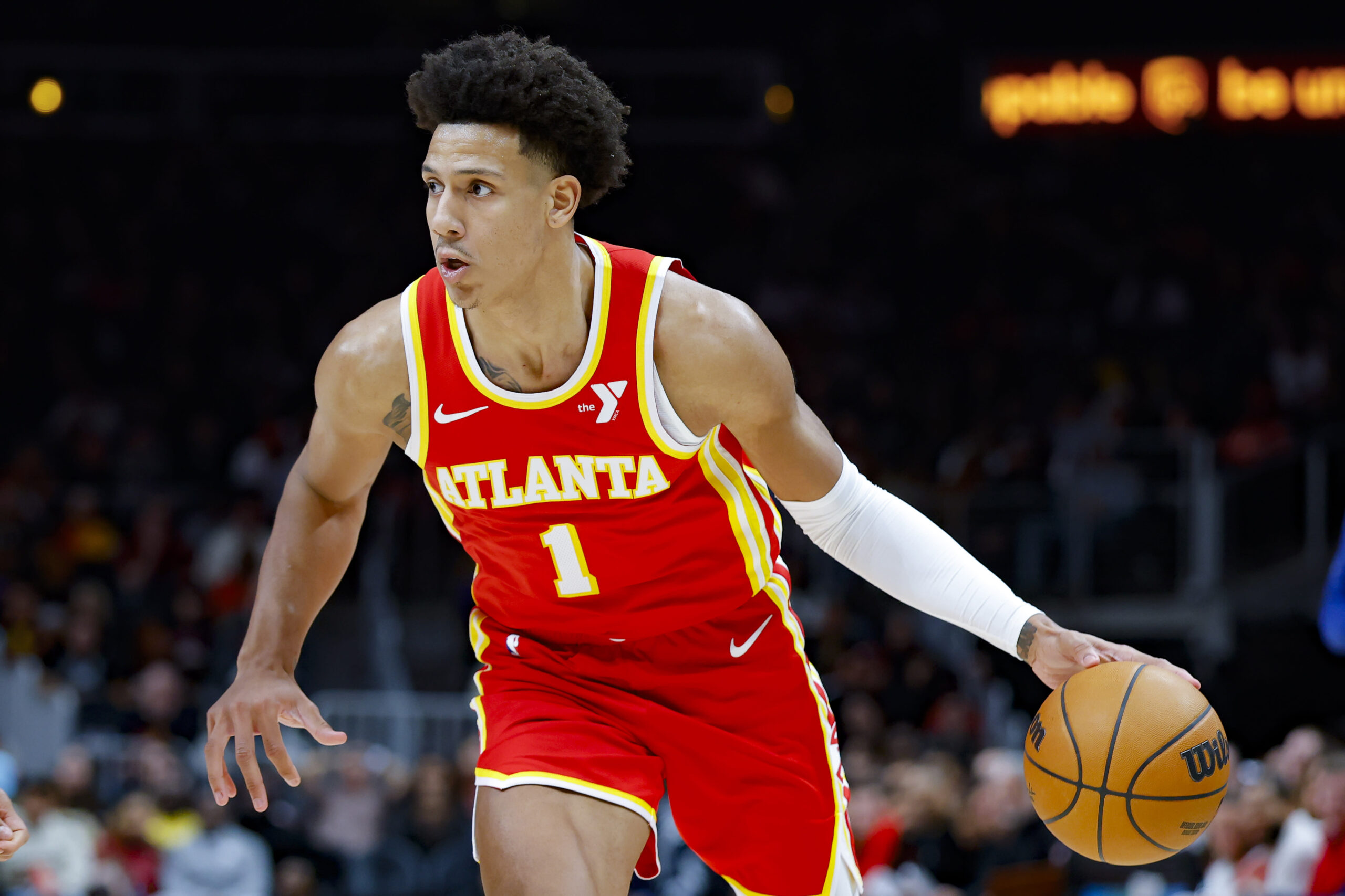 Read more about the article Hawks forward Jalen Johnson to reportedly undergo season-ending shoulder surgery