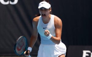 Read more about the article Emma Raducanu battles through to Australian Open second round after beating Ekaterina Alexandrova