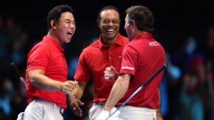 Read more about the article Tiger Woods’ Jupiter Links team claims TGL’s first ever overtime win in thrilling matchup with Rory McIlroy’s squad