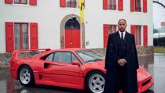 Read more about the article Hamilton ‘realises dream’ on first day at Ferrari