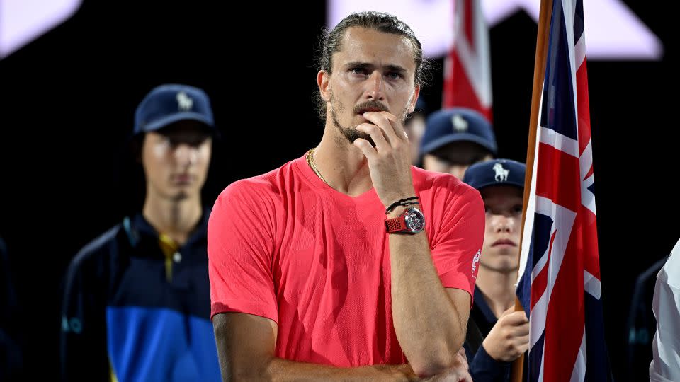 Read more about the article Alexander Zverev heckled by fan for domestic violence accusations after losing Australian Open final