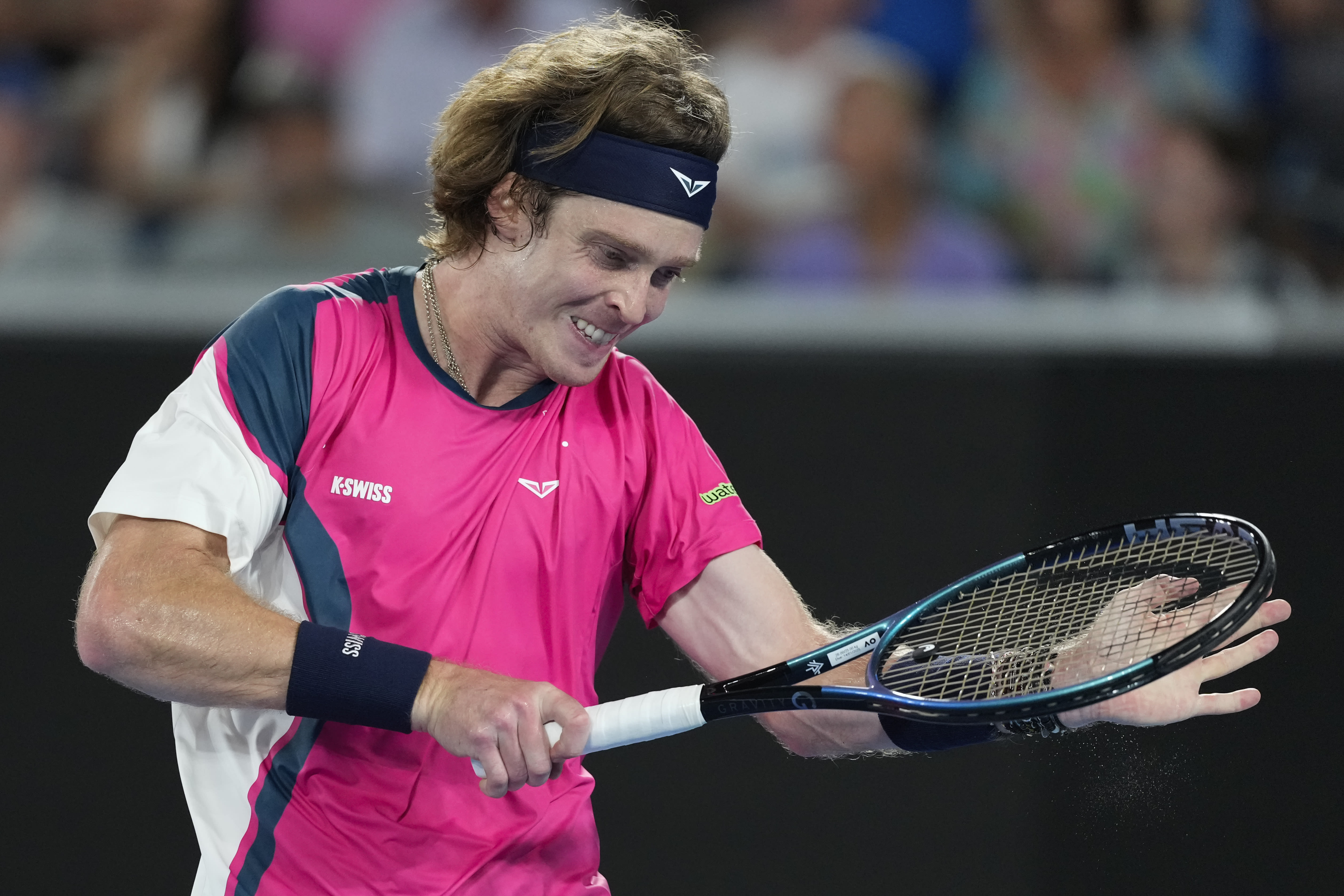 Read more about the article Australian Open Day 3: Andrey Rublev upset by Brazilian teen; Americans Taylor Fritz, Emma Navarro, Ben Shelton advance