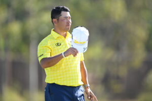 Read more about the article Hideki Matsuyama avoids disaster after driver flies out of hands at Sony Open in Hawaii