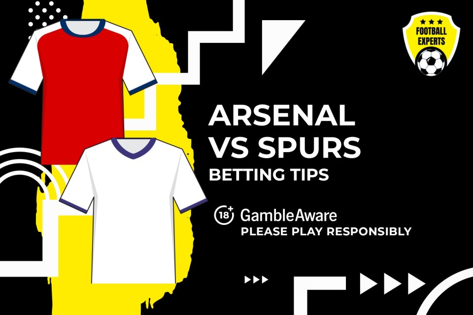 Read more about the article Arsenal vs Tottenham Hotspur predictions, odds and betting tips