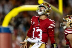 Read more about the article ‘That’s insane’ – Analyst blasts $300m Brock Purdy contract and says 49er isn’t even close to underrated NFL QB