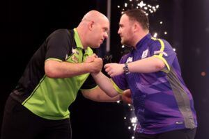 Read more about the article Michael van Gerwen comments could make for awkward final as Luke Littler predicts tense battle