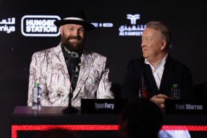 Read more about the article Frank Warren lifts lid on real reason Tyson Fury announced shock boxing retirement