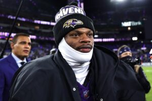 Read more about the article ‘Calm myself down’ – Lamar Jackson keen to put ‘antsy’ playoff past behind him as history haunts MVP-chasing hero