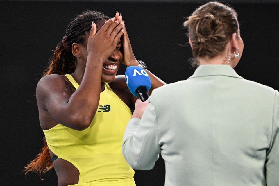 You are currently viewing ‘Embarrassed myself’ – Coco Gauff reveals too much discussing bold Australian Open wardrobe choice