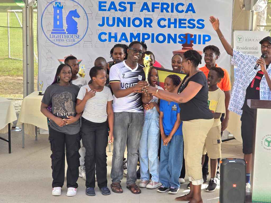 Read more about the article Uganda shines at 2025 East Africa Junior Chess championship in Mombasa