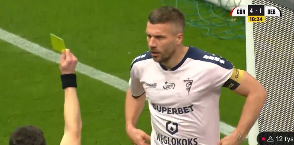 You are currently viewing ‘Never seen him like this’ – Ex-Arsenal star Lukas Podolski avoids red card for ‘horrendous’ tackle