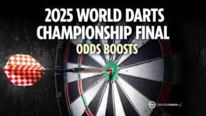 Read more about the article 2025 PDC World Darts Championship final best odds boosts and betting offers