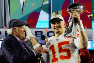 Read more about the article ‘Three-peat coming’ – Super Bowl 59 jerseys revealed and superstitious fans think Chiefs already have huge advantage over Eagles