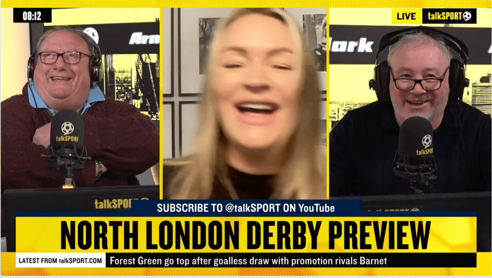 Read more about the article ‘I’ve heard enough’ – Laura Woods rejects marriage advice from talkSPORT hosts in classic interview