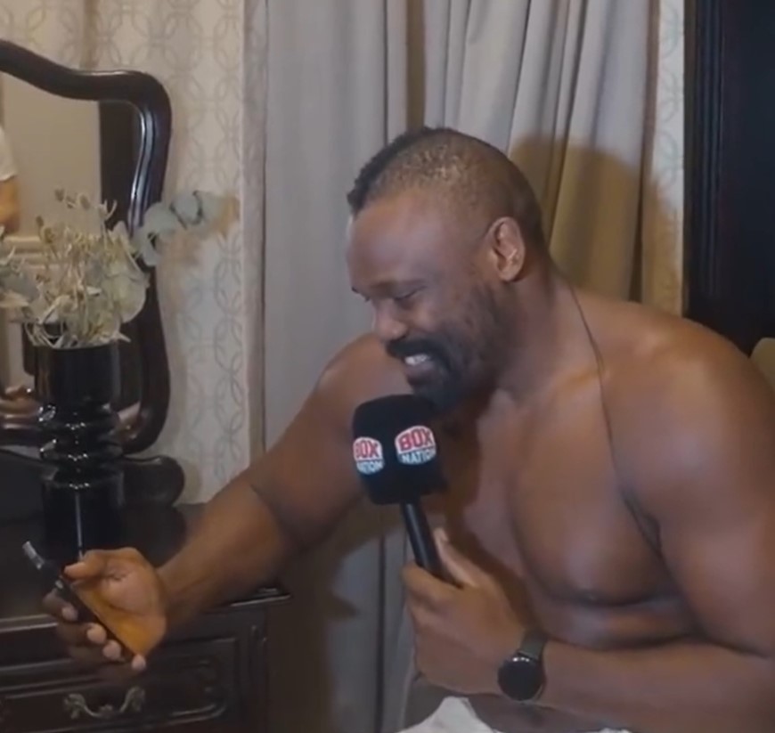 Read more about the article Derek Chisora and Dillian Whyte discuss trilogy fight in hilarious phone call as icon contemplates retirement U-turn