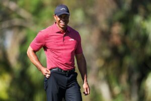 Read more about the article Tiger Woods of course chooses ‘Eye of the Tiger’ as walkout song for TGL