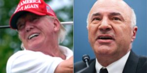 Read more about the article Kevin O’Leary Claims Trump Shot Unbelievable Golf Score When He Visited Him