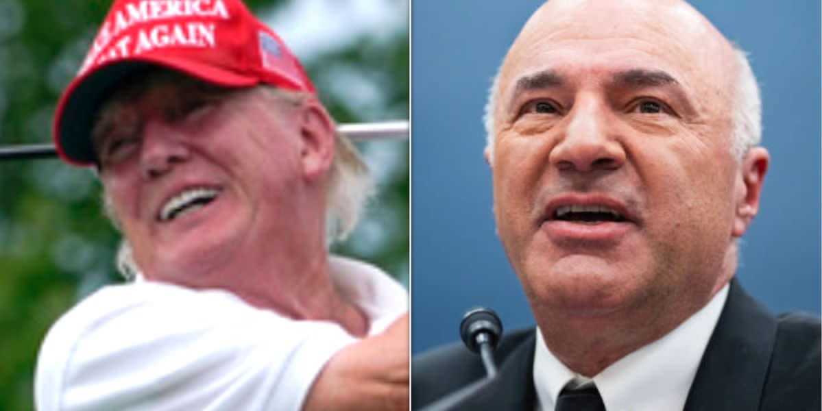 You are currently viewing Kevin O’Leary Claims Trump Shot Unbelievable Golf Score When He Visited Him