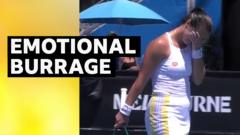 Read more about the article Emotional Burrage into Australian Open second round