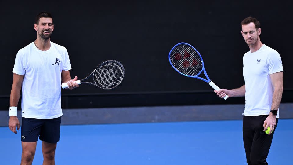 You are currently viewing With an old rival at his side, Novak Djokovic resumes his quest for a 25th grand slam title at the Australian Open