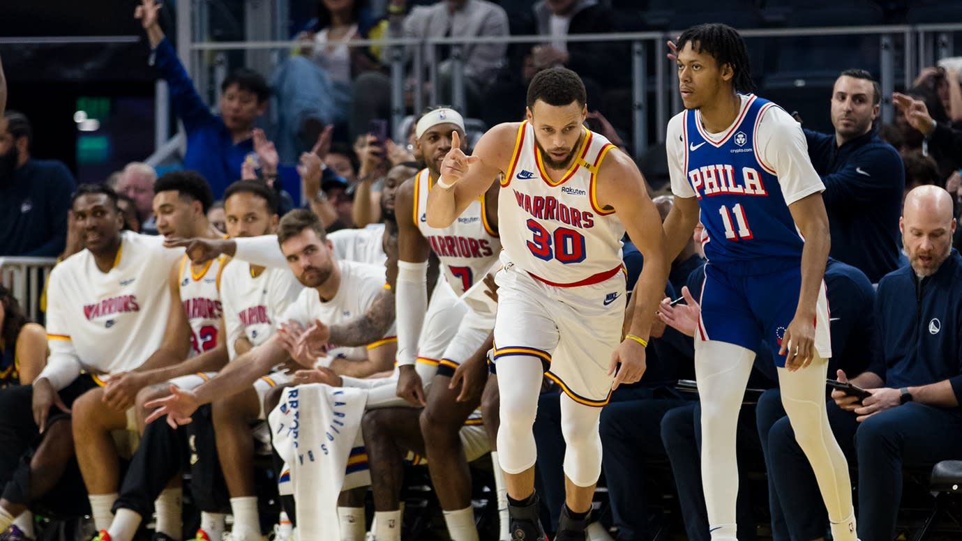 You are currently viewing 3 observations after Curry-led Warriors hang 139 points on Sixers