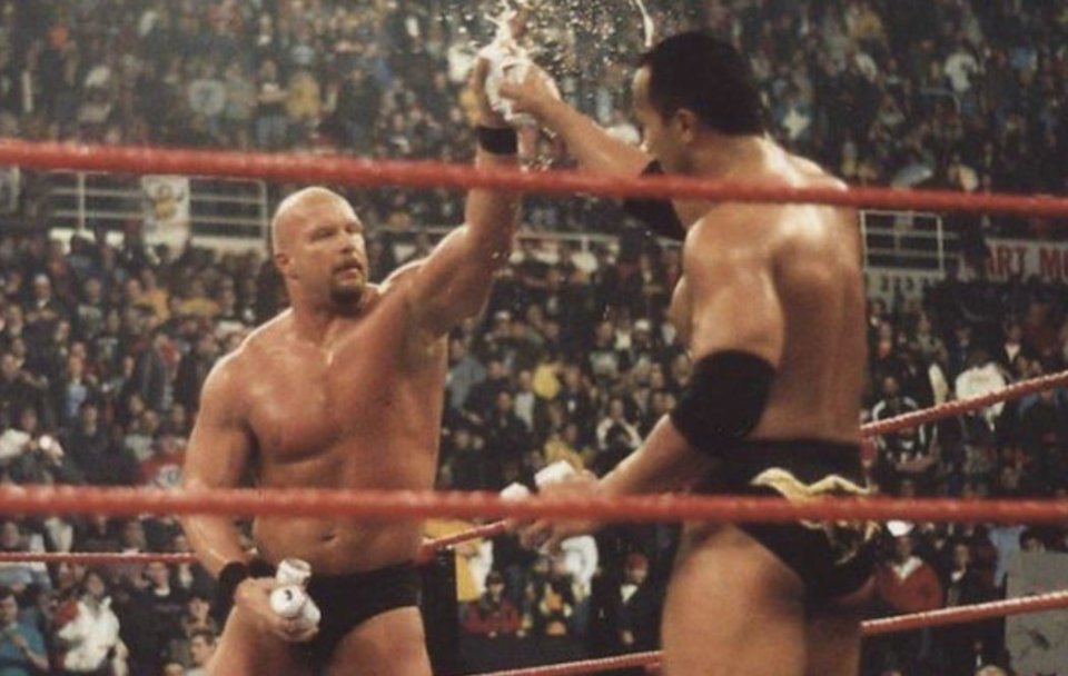 You are currently viewing ‘We’re not paramedics’ – Stone Cold Steve Austin opens up on never-seen-before WWE match with The Rock