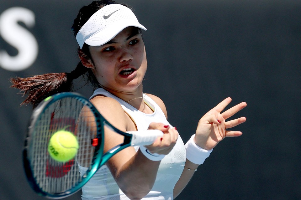 You are currently viewing Emma Raducanu records unwanted Australian Open high as British star battled into second round