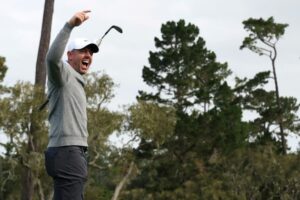 Read more about the article McIlroy sinks hole-in-one at PGA Pebble Beach Pro-Am