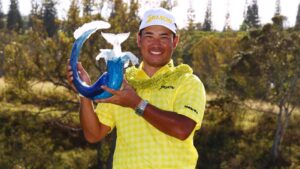 Read more about the article Hideki Matsuyama makes PGA Tour history by shooting 35-under to win The Sentry