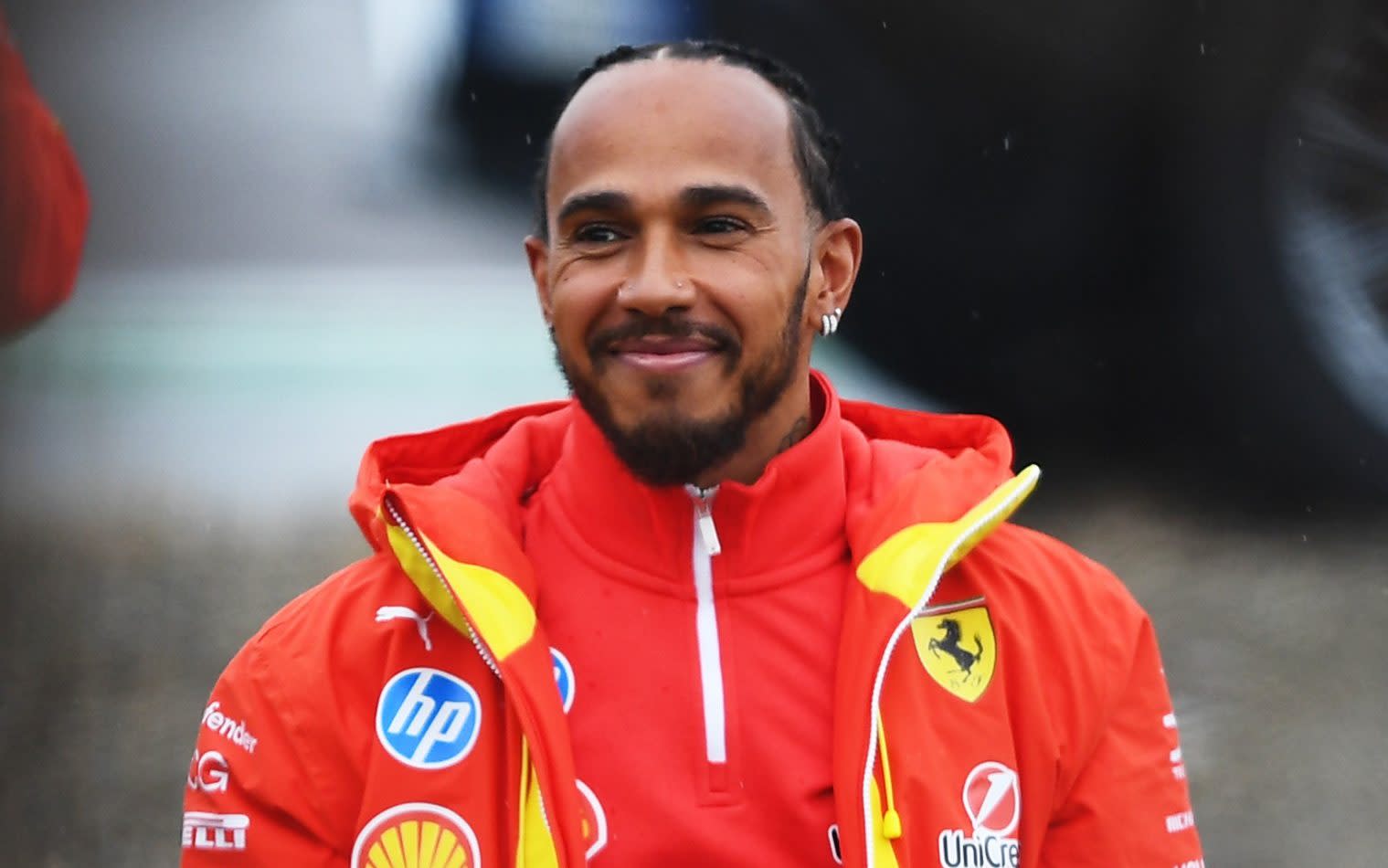 Read more about the article Lewis Hamilton crashes Ferrari in private Barcelona testing