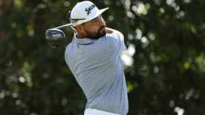 Read more about the article J.J. Spaun’s Sony consolation: The lead in Aon Swing 5