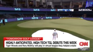 Read more about the article Rickie Fowler, Wyndham Clark discuss the launch of high-tech ‘Tomorrow’s Golf League’