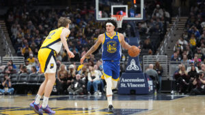 Read more about the article Warriors’ depth pieces show potential trade value in loss to Pacers