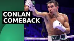 Read more about the article Watch: Conlan plots March return as start of world title trail