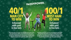 Read more about the article Man City vs West Ham pick your winner: Get 40/1 or 100/1 on Paddy Power