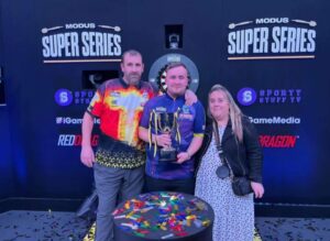 Read more about the article ‘One of the best’ – Luke Littler rival Nathan Aspinall credits dad’s tough love for shaping darts starlet’s meteoric rise