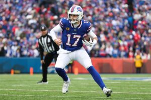 Read more about the article Josh Allen gives verdict on MVP rival Lamar Jackson after making history to set up divisional showdown