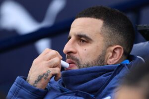 Read more about the article ‘Check your sources’ – Kyle Walker hits back at Man City fan after social media jibe