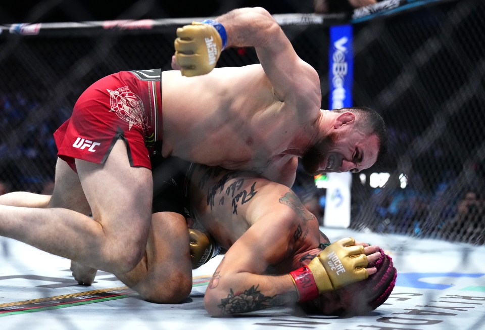 You are currently viewing Merab Dvalishvili has three-word response to Sean O’Malley rematch ahead of UFC 311 title fight