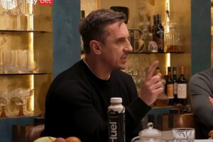 Read more about the article ‘Offending me every week’ – Gary Neville takes furious pop at ‘overreaching’ Arsenal coach