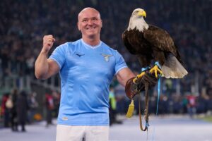 Read more about the article Lazio eagle handler who got sacked for showing penis online locks himself in club’s training ground