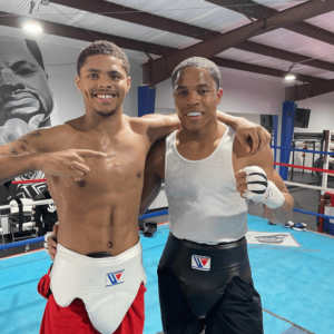 Read more about the article ‘It proved a lot to me’ – Floyd Schofield’s rivalry with ‘idol’ Shakur Stevenson was forged in behind-closed-doors sparring session