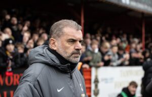 Read more about the article Ange Postecoglou calls out ‘vile and detestable’ Tamworth abuse that marred special FA Cup tie