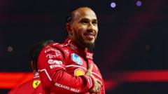 Read more about the article Hamilton ‘invigorated’ by Ferrari move at F1 launch