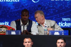 Read more about the article Frank Warren reveals illness that ruled Daniel Dubois out of Joseph Parker fight as he provides health update